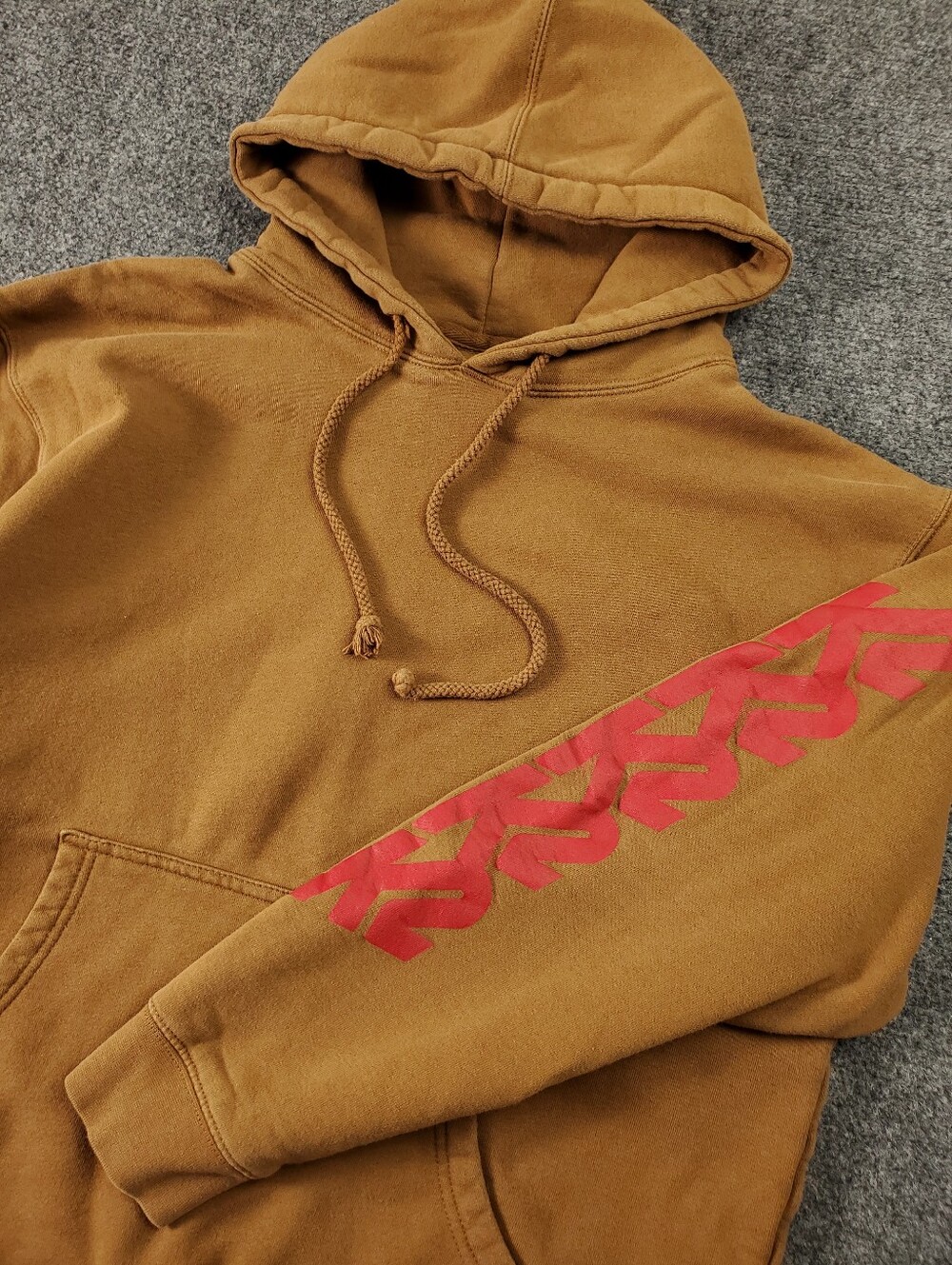 K2 Ski Snowboarding Hoodie Mens Medium Fleece Pullover Sweatshirt Chain Logo